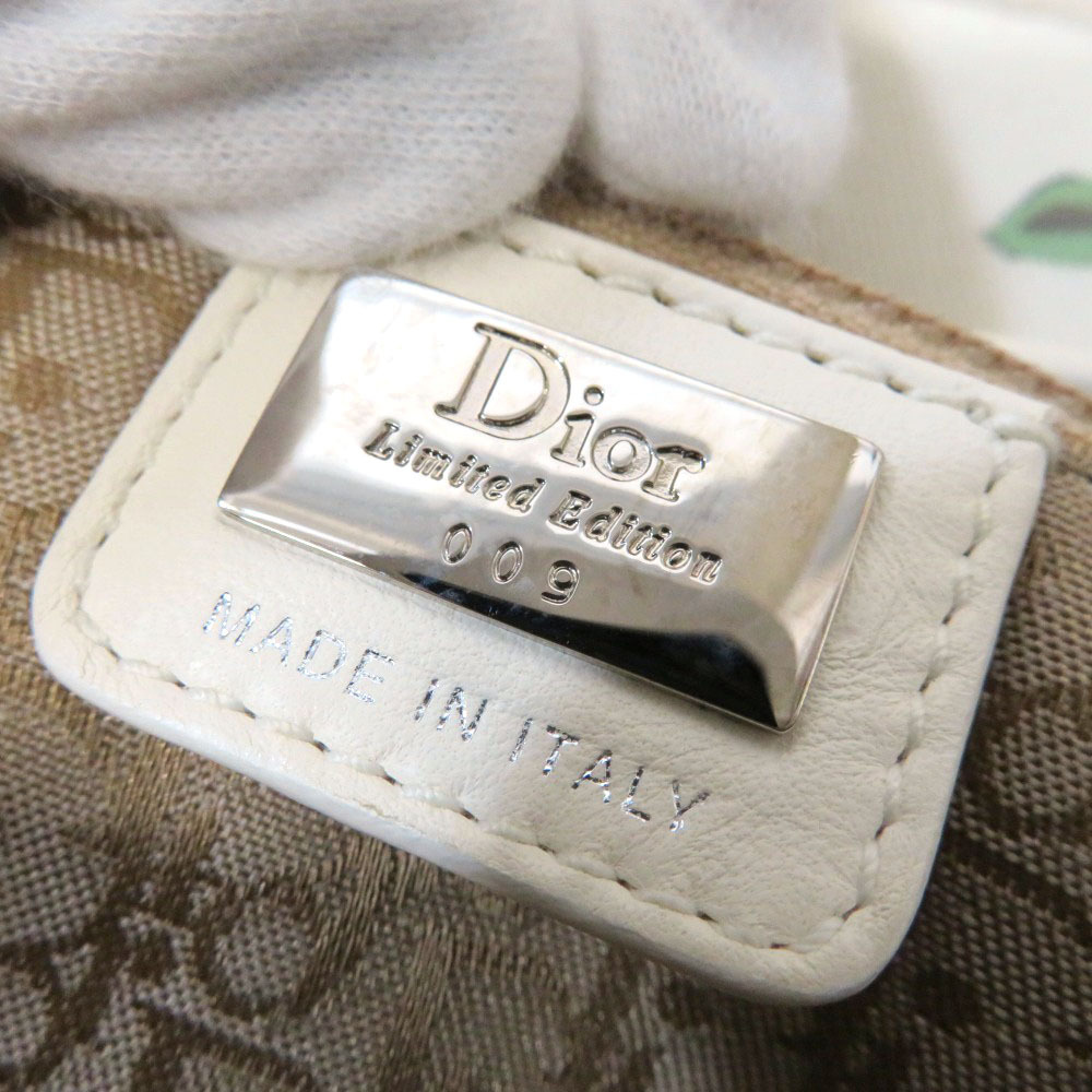 DIOR Saddle Bag White Floral Flower - Picture 5 of 9